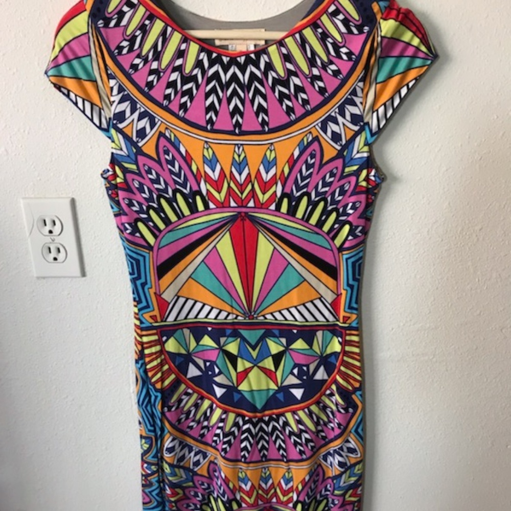 Mara Hoffman Printed Body Con Dress